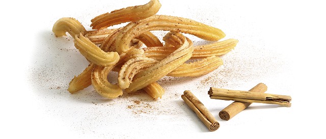 Churros with cinnamon